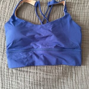 Lululemon Blue Racerback Sports Bra